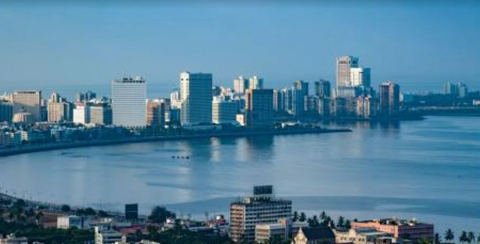 Mumbai city skyline
